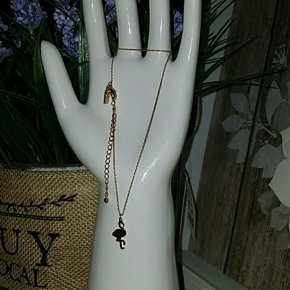 Kate spade flamingo necklace - Picture 3 of 4